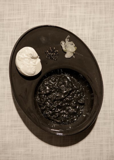 A Black & White dinner at Inked