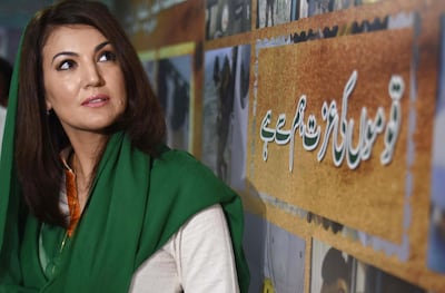 Reham Khan. EPA