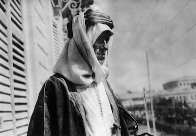 Lawrence of Arabia played a vital role in the uprising of the Arabs against the Turks during the First World War. Getty