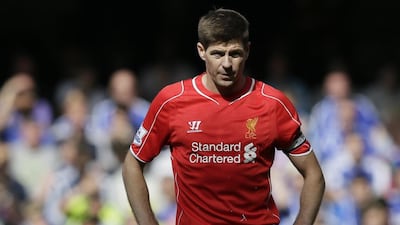 Steven Gerrard has left Liverpool for LA Galaxy having spent his entire career at the Premier League club. Tm Ireland / AP Photo