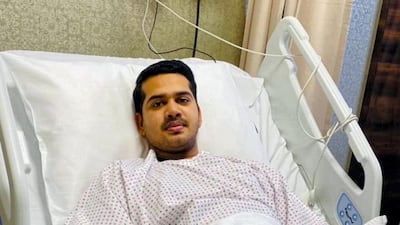 This time Thanseem Parambil's symptoms were much more severe - he had high fever and body pain. The Sharjah resident first caught Covid last year - he tested positive in May and quarantined until he recovered. Courtesy, Thanseem Parambil