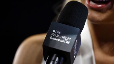 Apple acquired the rights to Major League Baseball's 'Friday Night Baseball' programme as it seeks to secure more sports deals. AFP