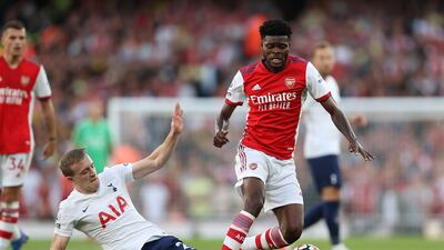 Thomas Partey - 8: Lovely backheel to teammate in first 10 minutes, then forced good save from Lloris quarter-of-an-hour in. Brilliant switch cross-field pass to Aubameyang just before break and generally looks like he is finally finding a bit of form and fitness. Getty