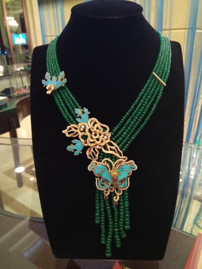 Jewellery by Lai Wei.