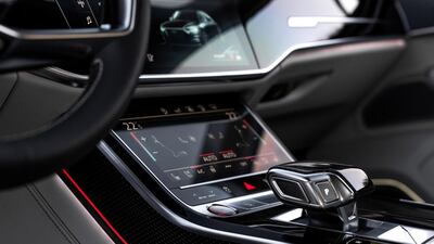 The car has five driving modes. Courtesy Audi AG