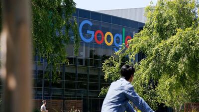 Google posted $40.5bn in revenue and a net income of $7.1bn for the third quarter to September 30. AFP