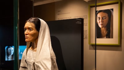 Hinat installed at the Hegra Welcome Centre