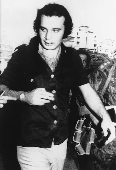 Ali Salameh was killed in 1979 in Beirut, Lebanon when a bomb was detonated by remote control as his car drove past. AP
