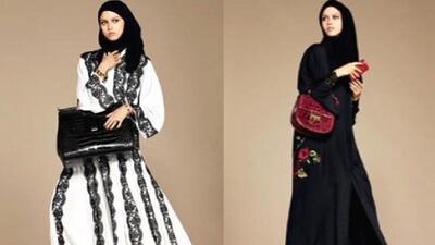 Dolce & Gabbana launch abaya collection. Courtesy of Dolce & Gabbana