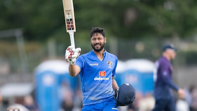 It was only the wicketkeeper-opener’s fifth game for the UAE, after he became eligible earlier this year. Yet it was his third score over 50.