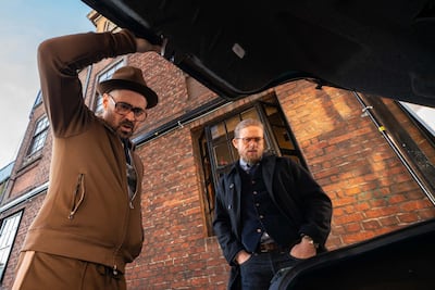 Colin Farrell and Charlie Hunnam also appear in the movie. Photo by Christopher Raphael