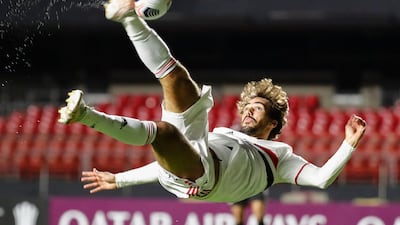 Sao Paulo's Igor Gomes during his team's 2-0 Copa Libertadores group-stage victory over Rentistas at the at Morumbi Stadium on Thursday, April 29. AFP