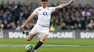 Owen Farrell converted four penalties into points to lead England past Ireland for the first time since 2003 in Dublin.