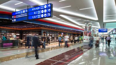 Dubai Airports has partnered with Deliveroo to bring passengers food orders directly to their gate at DXB's Terminal 3. Courtesy Dubai Airports