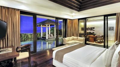 Nine hour's flight - INDONESIA: If Bali’s been on your list, then Seminyak Beach Resort & Spa’s villa indulgence package may be for you. From 5.9 million Indonesia Rupiah (Dh1,500) per night (on a three-night minimum basis) you’ll get a stay in a garden pool villa or ocean pool villa, breakfast and afternoon tea, airport transfers, a 90-minute spa treatment and early check-in and late check-out. www.theseminyak.com