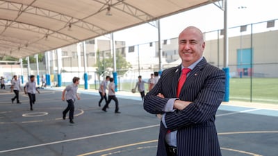 Mark Leppard began his teaching career in the Gulf region in 1996, when he joined Doha College in Qatar. Victor Besa / The National