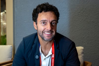 Brazilian Diego Almeida, who is taking part in the triathlon, says the Games is an opportunity to compete with people from all over the world. Ahmed Ramzan / The National