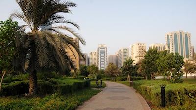 Abu Dhabi Corniche Park has named one of the best in the world. Fatima Al Mutawa / The National