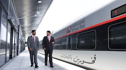 The Etihad Rail passenger service will start this year, with the first trains linking Abu Dhabi, Dubai and Fujairah. Photo: Etihad Rail