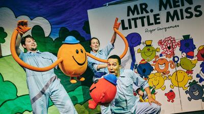 The Theatre will hold performances of ‘Mr Men and Little Miss On Stage’. Courtesy Mark Dawson Photography