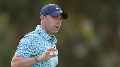 Rory McIlroy shot 69 in the third round to move to 9-under par at the US Open, one shot behind the co-leaders. Getty