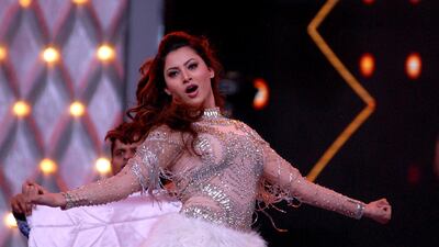 Bollywood actress Urvshi Rautela. Sujit Jaiswal / AFP