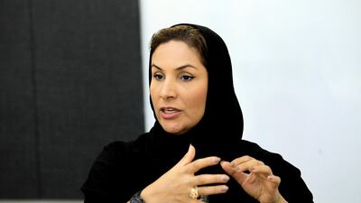 Salama Al Ameeri, director general of Ma’an, has praised the Abu Dhabi community for being at their best at a turbulent time for many. Satish Kumar/The National