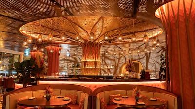 SushiSamba Doha in the Waldorf Astoria Lusail, Doha is home to the popular brand's first beach club. Photo: Hilton