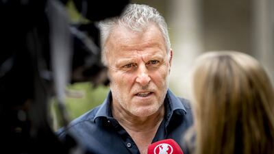 Dutch crime reporter Peter R de Vries was gunned down on July 7 as he left a television studio. AFP