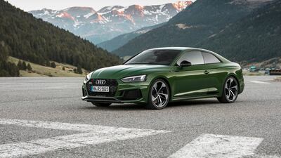 2018 Audi RS 5. Courtesy Audi