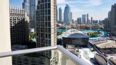 A full view of Burj Khalifa from Mada Residence, which is listed on Airbnb. Ahmed Gomaa