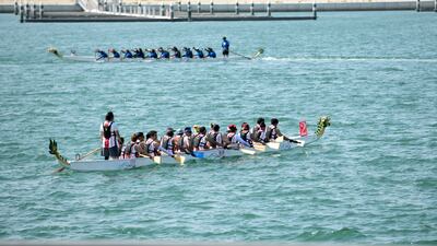 Crowds were able to cheer on teams throughout the day from the market’s promenade.