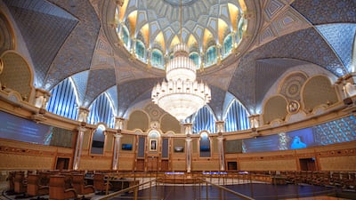 Visitors can roam around Qasr Al Watan on their own or take part in a group or private tour.