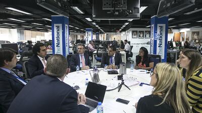 During the session, The Debt Panel – One Year On, panellists revealed they have advised dozens of borrowers. Mona Al Marzooqi / The National