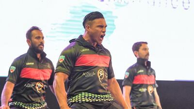 Launch of the 2nd edition of the 2019 Tolerance Cricket Cup Championship at the International Worker's Day event on Saadiyat Accommodation Village. Khushnum Bhandari for The National