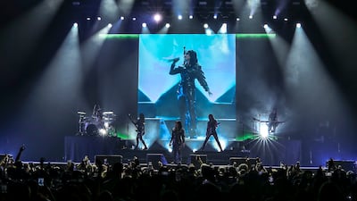 Lovato ended the show with her pop anthem Cool for the Summer