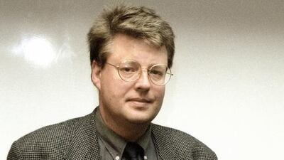 Swedish journalist and author Stieg Larsson. AP