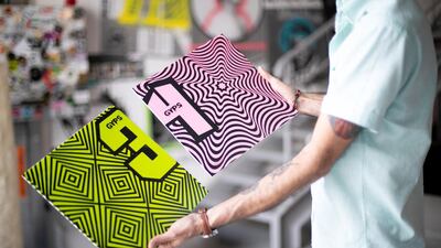 Shadi Megallaa holds two records which were produced by him and his friend. Reem Mohammed / The National