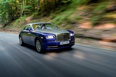 A Rolls-Royce Wraith. Photo: Rolls-Royce