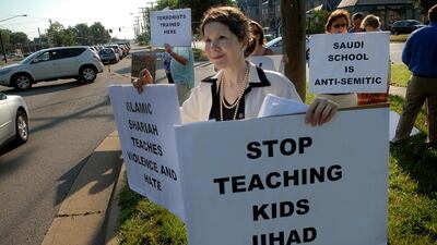 Values of tolerance and inclusion are being put to the test in the US after French attacks. Astrid Riecken / AP Photo
