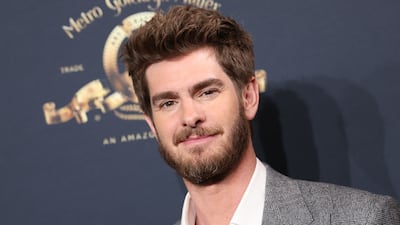 Andrew Garfield is coming to Abu Dhabi for this year's Middle East Film and Comic Con. AFP