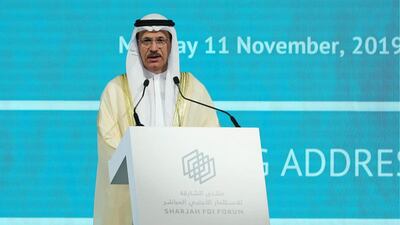 The UAE Minister of Economy Sultan bin Saeed Al Mansouri will chair the committee that will work to offset the negative impacts of coronavirus on the national economy. Pawan Singh / The National