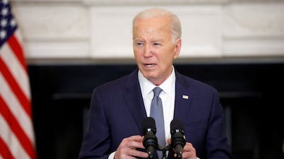 US President Joe Biden is under pressure to find a solution to the Gaza war. Reuters