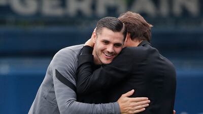 Mauro Icardi, £168,000 a week. AFP