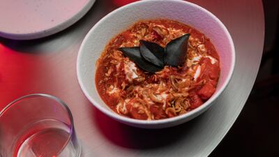 Captain Penang chicken curry at Electric Pawn Shop. Antonie Robertson / The National