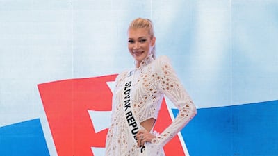 Sylvia Sulikova, Miss Slovak Republic.