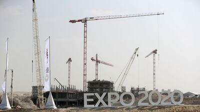 Purchasing managers polled by the survey expressed confidence about future growth prospects, amid expecting growth expansion in Dubai's economy ahead of Expo2020. Chris Whiteoak / The National