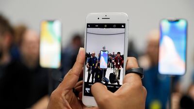 Battery life dropped from 240 minutes to 96 minutes over a three-day period after the new iOS software was installed. Marcio Jose Sanchez / AP Photo