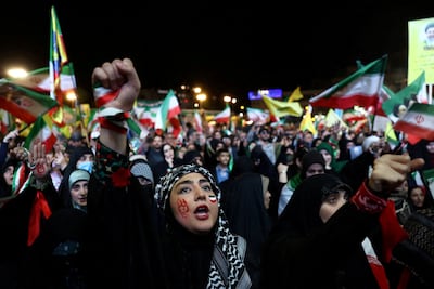 A rally in Tehran. Reuters