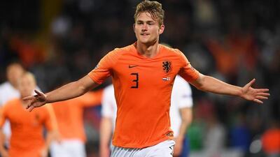 Matthijs de Ligt has endured a shaky start for his new club Juventus but is thriving alongside the commanding presence of centre-back partner Virgil van Dijk for Holland. EPA